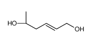 (5S)-hex-2-ene-1,5-diol结构式
