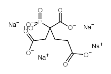 2-膦酸丁烷-1,2,4-三羧酸钠盐结构式
