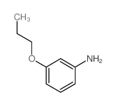 3-丙氧基-苯胺结构式
