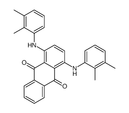 1,4-bis(2,3-dimethylanilino)anthracene-9,10-dione结构式