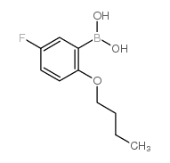 2-丁氧基-5-氟苯基硼酸图片