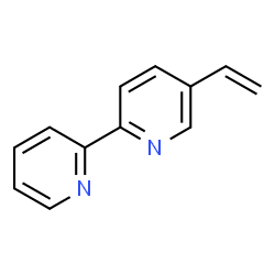 2,2'-Bipyridine, 5-ethenyl- Structure