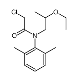 2-chloro-N-(2,6-dimethylphenyl)-N-(2-ethoxypropyl)acetamide Structure