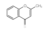 2-methylchromene-4-thione Structure