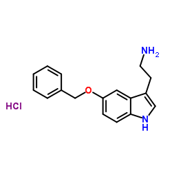 5-苄氧基色胺盐酸盐结构式