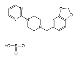 1-(3 4-METHYLENEDIOXYBENZYL)-4-(2- Structure