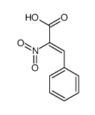 2-nitro-3-phenylprop-2-enoic acid Structure