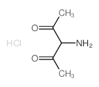 2,4-Pentanedione,3-amino-, hydrochloride (1:1) Structure