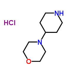 4-(吗啉-4-基)哌啶盐酸盐结构式