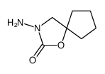 3-amino-1-oxa-3-azaspiro[4.4]nonan-2-one Structure