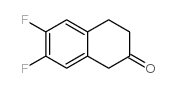 6,7-Difluoro-3,4-dihydronaphthalen-2(1H)-one Structure