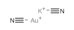 氰金(I)酸钾结构式