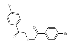Ethanone,2,2'-thiobis[1-(4-bromophenyl)-结构式