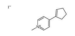4-(cyclopenten-1-yl)-1-methylpyridin-1-ium,iodide结构式