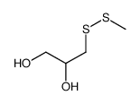 3-(methyldisulfanyl)propane-1,2-diol Structure