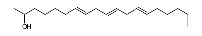 nonadeca-7,10,13-trien-2-ol Structure