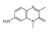 6-Quinoxalinamine,3,4-dihydro-2,4-dimethyl-3-methylene-(9CI) Structure