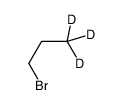 溴丙烷-D3结构式