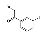 2-Bromo-M-iodoacetophenone Structure