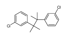 1-chloro-3-[3-(3-chlorophenyl)-2,3-dimethylbutan-2-yl]benzene结构式