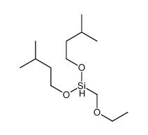 ethoxymethyl-bis(3-methylbutoxy)silane结构式