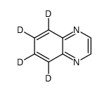 喹喔啉-D4结构式