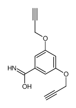 3,5-bis(prop-2-ynoxy)benzamide结构式