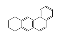 8,9,10,11-tetrahydrobenz(a)anthracene结构式
