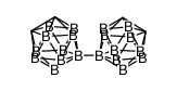 9,9'-bis(1,2-dicarbaclosododecaboranyl(12))结构式