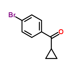 (4-溴苯基)环丙基甲酮结构式