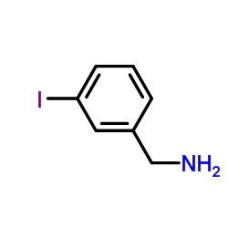 3-碘苄胺结构式