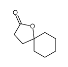 1-氧杂螺[4.5]癸-2-酮结构式