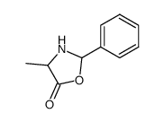 4-Methyl-2-phenyl-5-oxazolidinone Structure
