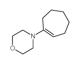 1-吗啉-1-环庚烯结构式