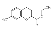 ethyl 7-methyl-3,4-dihydro-2h-1,4-benzoxazine-2-carboxylate Structure
