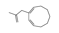 2-(2-Methyl-2-propenyl)-1,3-cyclononadien结构式