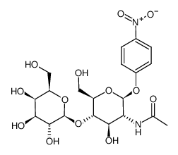 4-硝基苯基 2-乙酰氨基-2-脱氧-4-o-(β-d-galacto吡喃osyl)-β-d-吡喃葡萄糖苷图片