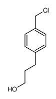 3-(4-CHLOROMETHYL-PHENYL)-PROPAN-1-OL结构式