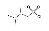 2,3-Dimethyl-1-butansulfochlorid Structure