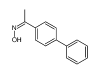 (NE)-N-[1-(4-phenylphenyl)ethylidene]hydroxylamine结构式