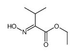 ethyl 2-hydroxyimino-3-methylbutanoate结构式