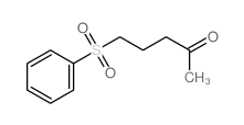 5-(benzenesulfonyl)pentan-2-one结构式