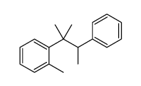 1-methyl-2-(2-methyl-3-phenylbutan-2-yl)benzene结构式