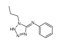 1-Propyl-5-(phenylamino)-1H-tetrazole Structure