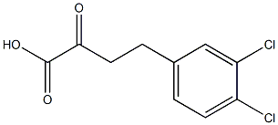 4-(3,4-dichlorophenyl)-2-oxobutanoic acid Structure