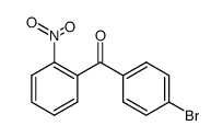 (2-nitrophenyl)(4-bromophenyl)methanone结构式