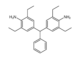 4-[(4-amino-3,5-diethylphenyl)-phenylmethyl]-2,6-diethylaniline Structure