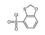 1,3-benzoxathiole-4-sulfonyl chloride结构式