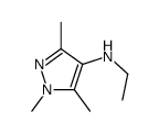 1H-Pyrazol-4-amine,N-ethyl-1,3,5-trimethyl- Structure