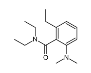 2-(dimethylamino)-N,N,6-triethylbenzamide Structure